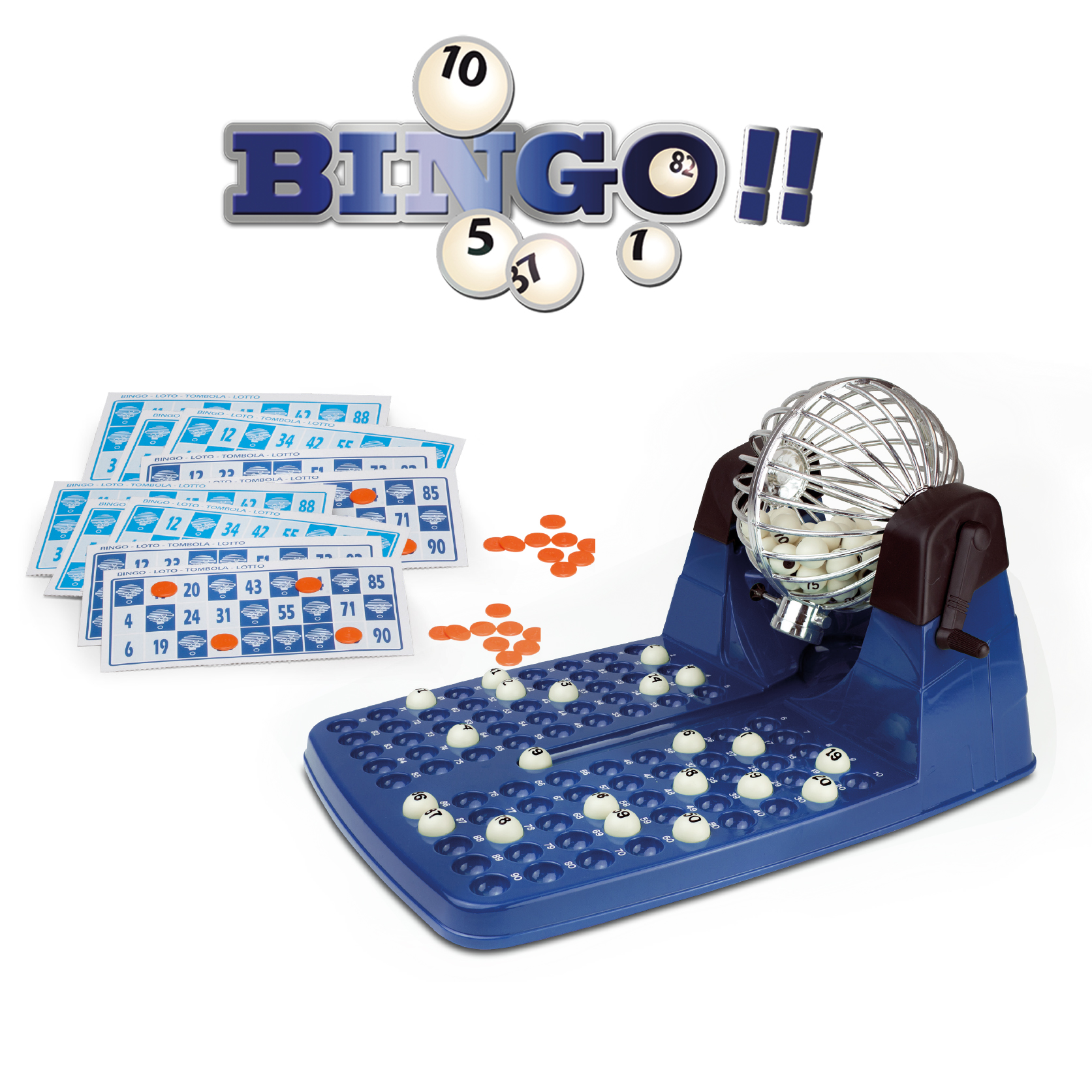 Cartones bingo - J de juegos - Lote de 48 cartones para bingo y lotería
